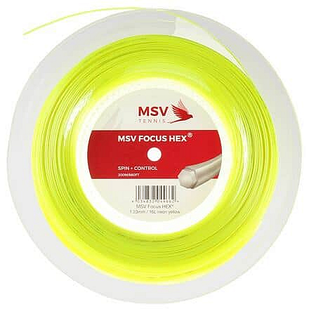Focus HEX tenisový výplet 200 m žlutá neon Průměr: 1,18
