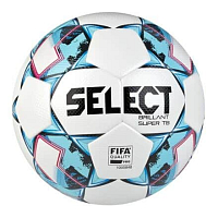 FB Brillant Super TB fotbalový míč bílá-modrá