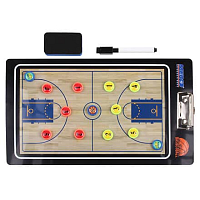 Basketbal 65 magnetická trenérská tabule, s klipem