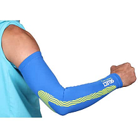 Compression Sleeves kompresní návleky na ruce modrá