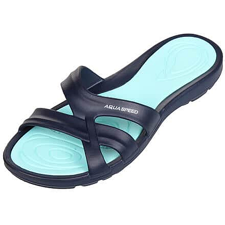 Panama dámské pantofle tm. modrá Velikost (obuv): 40