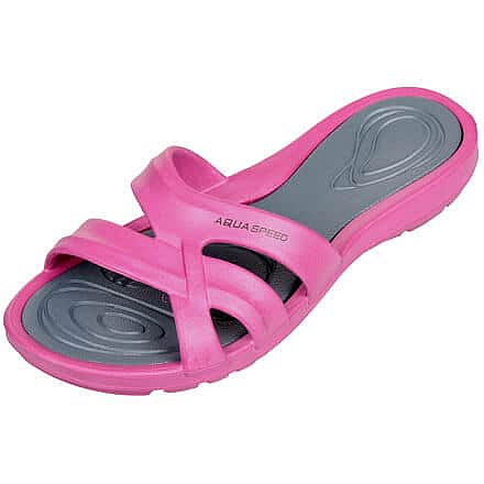 Panama dámské pantofle purpurová Velikost (obuv): 36