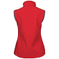 Vision dámská softshellová vesta červená
