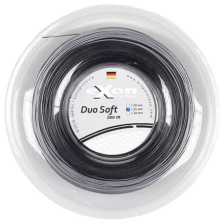 Exon Duo Soft 200 m 1,30mm černá-stříbrná