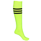 United fotbalové štulpny s ponožkou žlutá neon