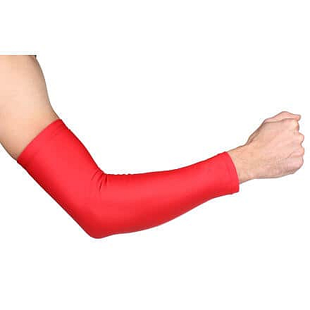 Premium Arm kompresní návleky na ruce červená Velikost oblečení: XL