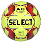 FB Flash Turf fotbalový míč žlutá-červená