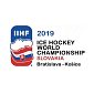 IIHF 2019 sportovní láhev modrá