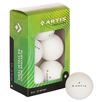Artis 1 hvězda míčky na stolní tenis bílá