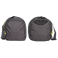 Duffle Bag M sportovní taška šedá-žlutá