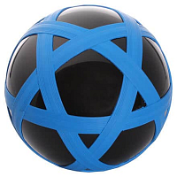 Cross Ball gumový míč černá-modrá