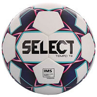 FB Tempo TB 2019 fotbalový míč bílá-fialová