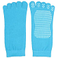 Grippy S1 ponožky na jógu, prstové modrá