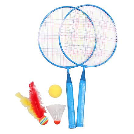 Training Set JR badmintonová sada modrá