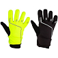 Touchscreen Tip sportovní rukavice žlutá neon