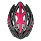 Vesper cyklistická helma černá-růžová