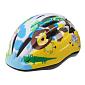 Rebel dětská cyklistická helma žlutá-modrá