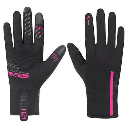Diana WS+ dámské rukavice černá-růžová Velikost oblečení: S