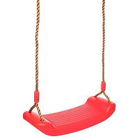 Board Swing dětská houpačka červená