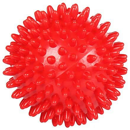 Massage Ball masážní míč červená Průměr: 9 cm