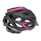 Venus cyklistická helma černá-růžová