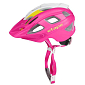 Joker dětská cyklistická helma růžová-bílá