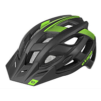 Escape cyklistická helma černá-zelená