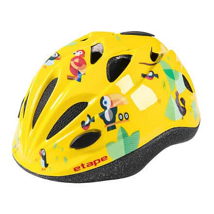 Pony dětská cyklistická helma žlutá Velikost oblečení: S-M