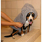 Dry Small ručník pro psa šedá