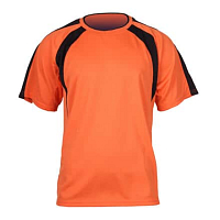 Chelsea dres s krátkými rukávy oranžová
