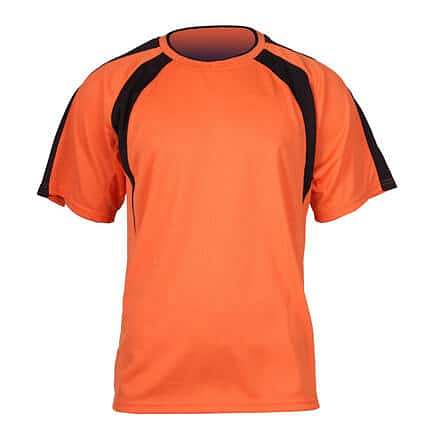 Chelsea dres s krátkými rukávy oranžová barva: černá;velikost oblečení: XL