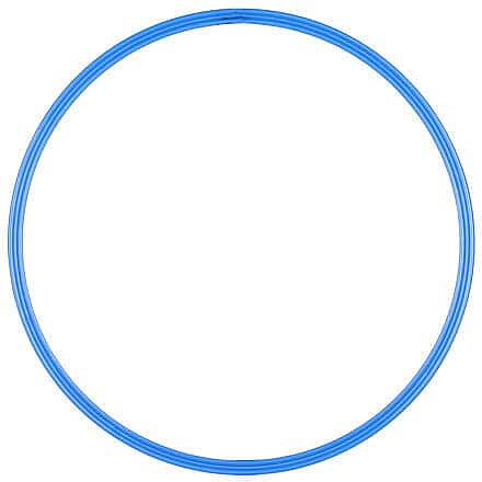 HP kruh překážkový modrá Průměr: 60 cm