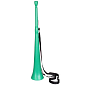 Vuvuzela jednobarevná s popruhem zelená
