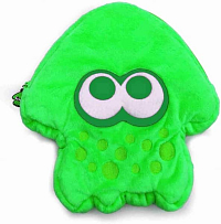 Splatoon 2 Plush Pouch for Nintendo Switch (Green)