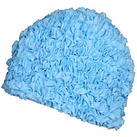 Ruffle koupací čepice modrá
