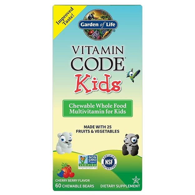Garden of Life Vitamín Code Kids - RAW multivitamín pro děti - 30 tablet