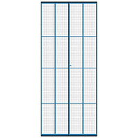 Síť proti hmyzu dveře 100x212 cm černá