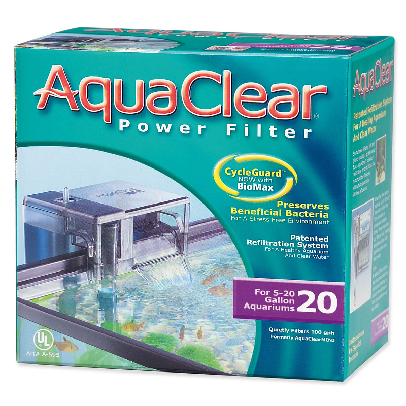 Filtr AQUA CLEAR 20 vnější 1 ks