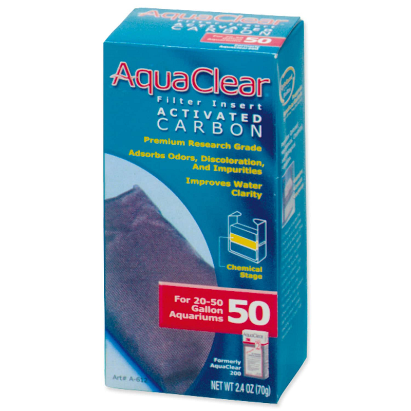 Náplň uhlí aktivní AQUA CLEAR 50 (AC 200) 70 g