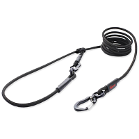 Lanové vodítko TAMER Easylong - TWIST mini černé 2,5 m