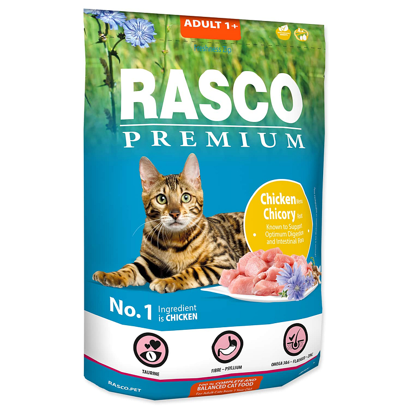 Granule RASCO Premium Adult kuřecí s kořenem čekanky 400 g