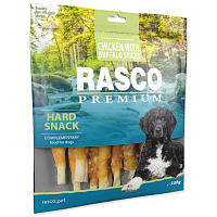 Pochoutka RASCO Premium bůvolí tyčinky obalené kuřecím masem 500 g