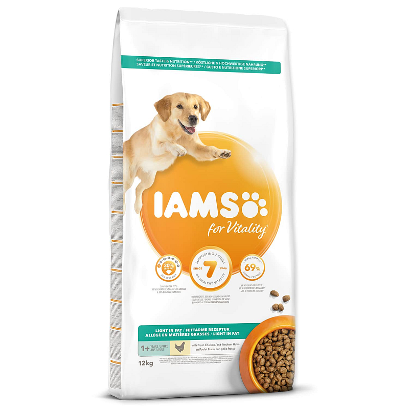 IAMS Dog Adult Weight Control Chicken 12 kg
