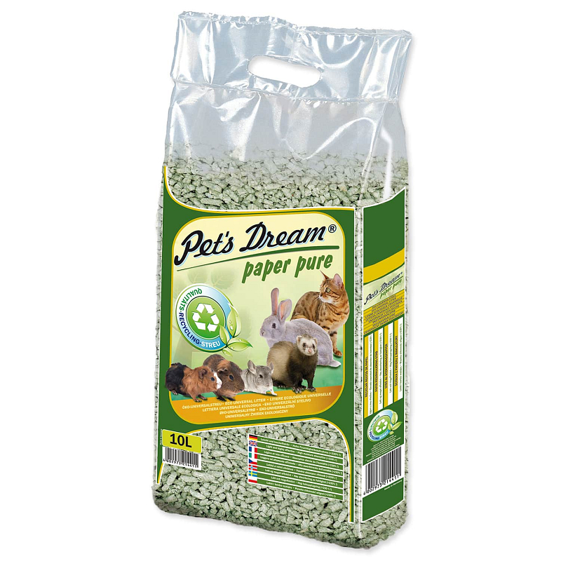 Pelety JRS Pet's Dream Paper Pure 4,8 kg