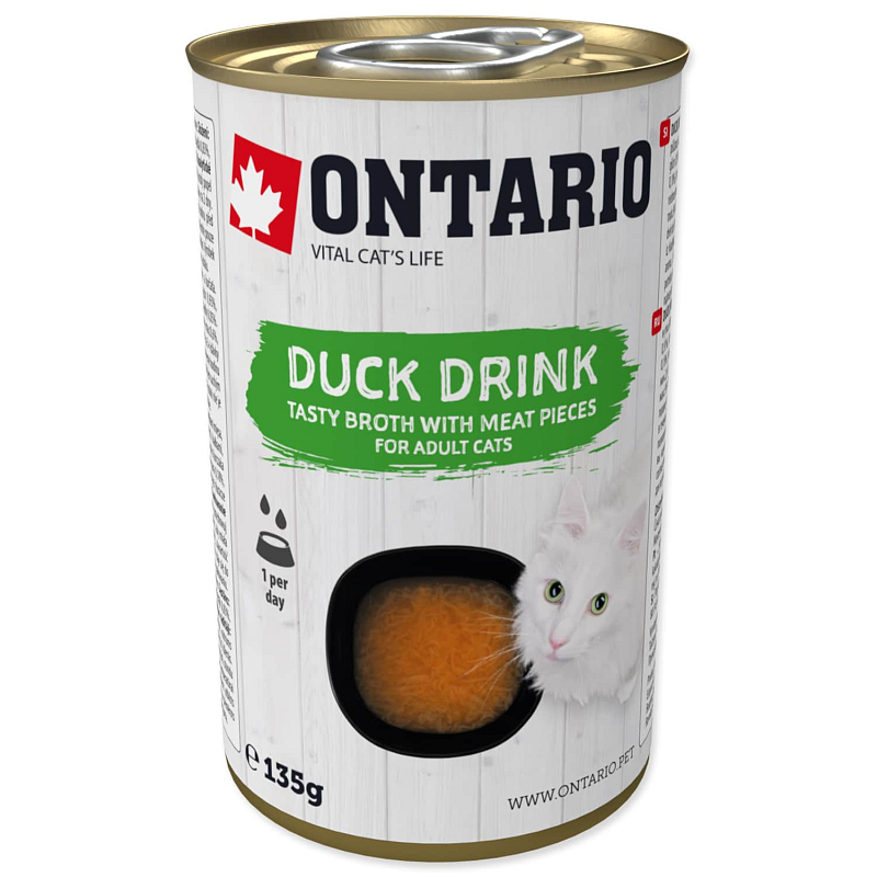 Drink ONTARIO kachní 135 g