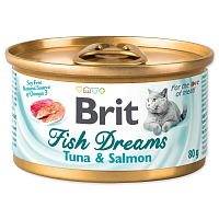 BRIT Fish Dreams Tuna & Salmon 80 g