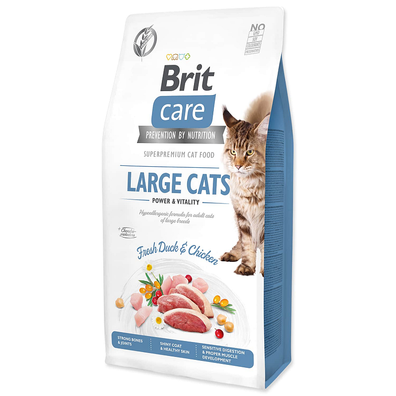 BRIT Care Cat Grain-Free Large cats Power & Vitality 7 kg