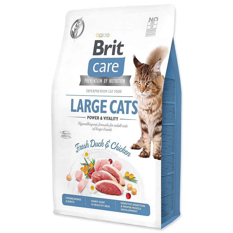 BRIT Care Cat Grain-Free Large cats Power & Vitality 2 kg