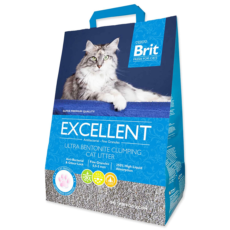 Kočkolit BRIT Fresh for Cats Excellent Ultra Bentonite 10 kg