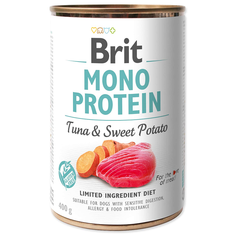 Konzerva BRIT Mono Protein Tuna & Sweet Potato 400 g
